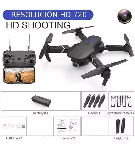 DRON PLEGABLE CON CÁMARA