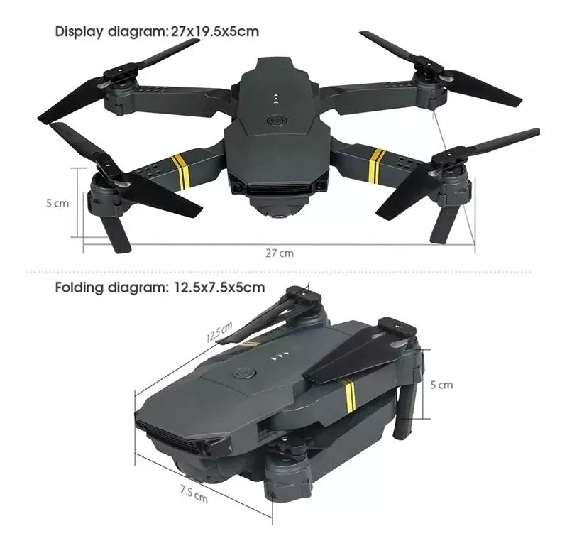 DRON PLEGABLE CON CÁMARA